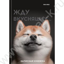 Зап. книжка  48л А6 тв.обл. "Милый забавный пёс" /глянец/лен/ NEW | Фото 2