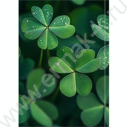 Зап. книжка  48л А6 тв.обл. "Счастливый клевер" /глянец/лен/ NEW | Фото 4