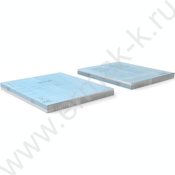 Тетрадь  12л клетка с пластиковой обложкой "Классика CoverPrо Vivid" /синий NEW | Фото 4