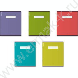 Тетрадь  48л линейка "Unicolor Bright" /ассорти NEW | Фото 1