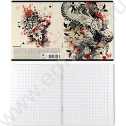 Тетрадь  48л клетка "Ink Style" /ассорти NEW | Фото 7