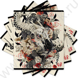 Тетрадь  48л клетка "Ink Style" /ассорти NEW | Фото 9