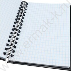 Зап. книжка  80л А6 тв.обл.,спираль "Дизайн в чёрном цвете-3" /глянец/ NEW | Фото 2