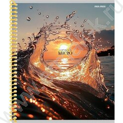 Тетрадь  96л клетка/спираль "Крупные планы природы" ассорти NEW | Фото 2