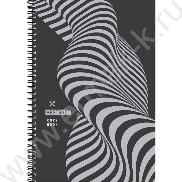 Тетрадь  60л А4 клетка/спираль "Абстрактный дизайн-6" | Фото 1