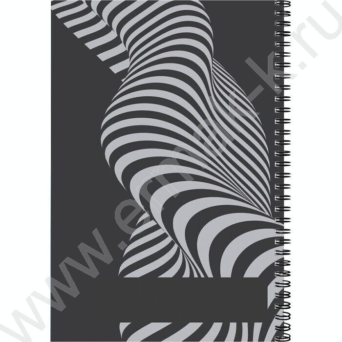 Тетрадь  60л А4 клетка/спираль "Абстрактный дизайн-6" | Фото 3