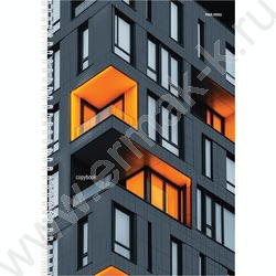 Тетрадь  96л А4 клетка/спираль "Архитектура и свет-1" /твин-лак/ NEW | Фото 1