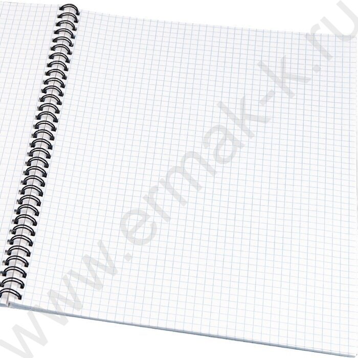 Тетрадь  96л А4 клетка/спираль "Минимализм в надписях" /твин-лак/ | Фото 2