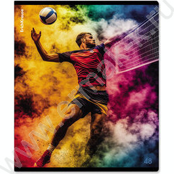 Тетрадь  48л клетка "Champs" /мат.лам. /ассорти NEW | Фото 2