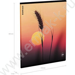 Тетрадь  48л клетка "Macro Nature" /мат.лам. /ассорти NEW | Фото 8