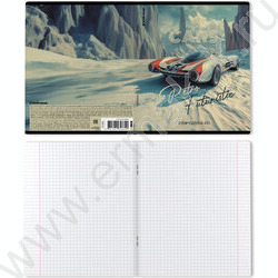 Тетрадь  48л клетка "Retro Cars" /мат.лам. /ассорти NEW | Фото 7