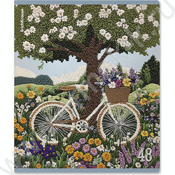 Тетрадь  48л клетка "Fancy Field" /твин-лак /ассорти NEW | Фото 4