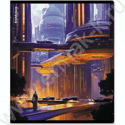 Тетрадь  48л клетка "Futuristic" /твин-лак /ассорти NEW | Фото 2