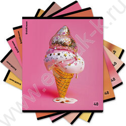 Тетрадь  48л клетка "Glow Food" /мат.лам. + выбор. УФ-лак /ассорти NEW | Фото 9