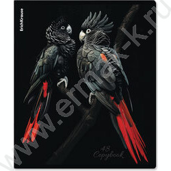 Тетрадь  48л клетка "Attention" /мат.лам. + выбор. УФ-лак /ассорти NEW | Фото 3