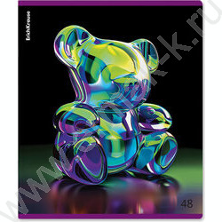 Тетрадь  48л клетка "Jelly Bear" /метал.лам. /ассорти NEW | Фото 6