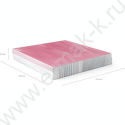 Тетрадь  48л клетка "Simple Color" /лам. soft-touch + выбор. УФ-лак /красный NEW | Фото 4