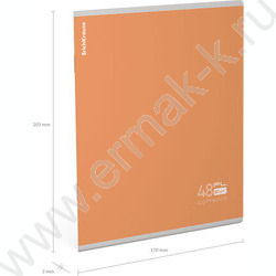 Тетрадь  48л клетка "FL" /лам. soft-touch + выбор. УФ-лак /ассорти NEW | Фото 8