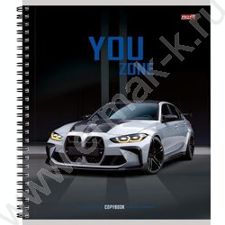 Тетрадь  96л клетка/спираль "Красивые автомобили-6" ассорти NEW | Фото 2