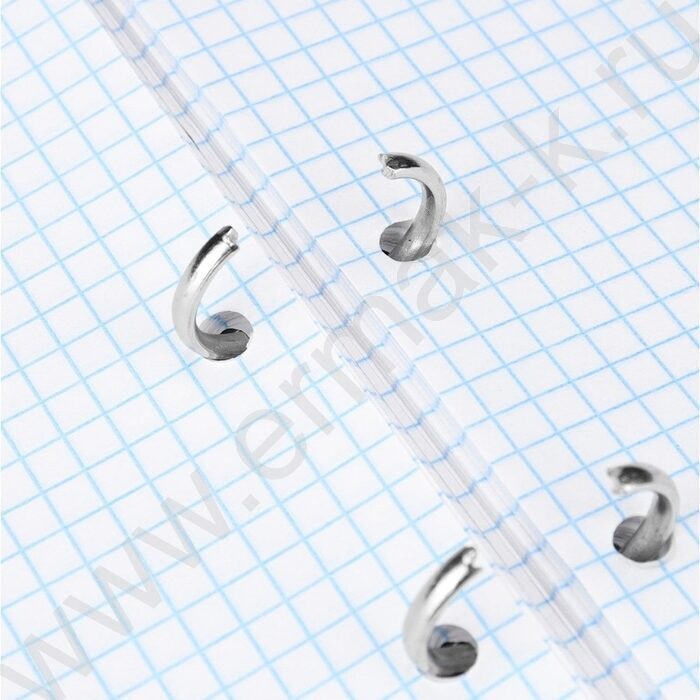 Тетрадь  80л клетка/кольца "Дизайн в макро" /мат.лам./выб.лак./ | Фото 4