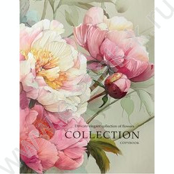 Тетрадь  80л клетка/кольца "Нежные цветы-19" /мат.лам./выб.лак./ NEW | Фото 2