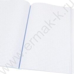 Тетрадь  96л А4 клетка "Однотонная классика-2" /тиснение холст/ NEW | Фото 5