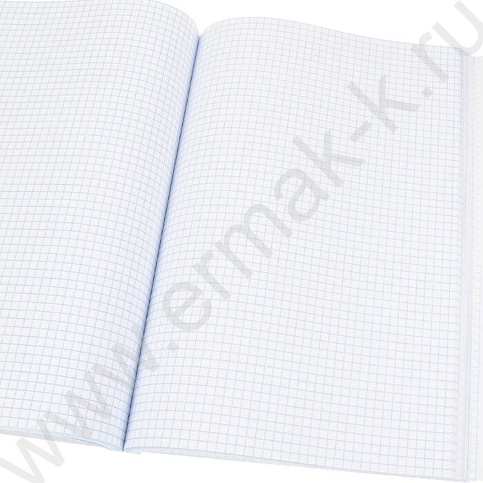 Тетрадь  96л А4 клетка "Однотонная классика-2" /тиснение холст/ | Фото 5