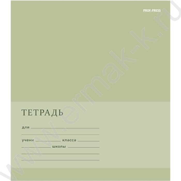 Тетрадь  12л клетка "Однотонный дизайн-2" 5видов | Фото 2