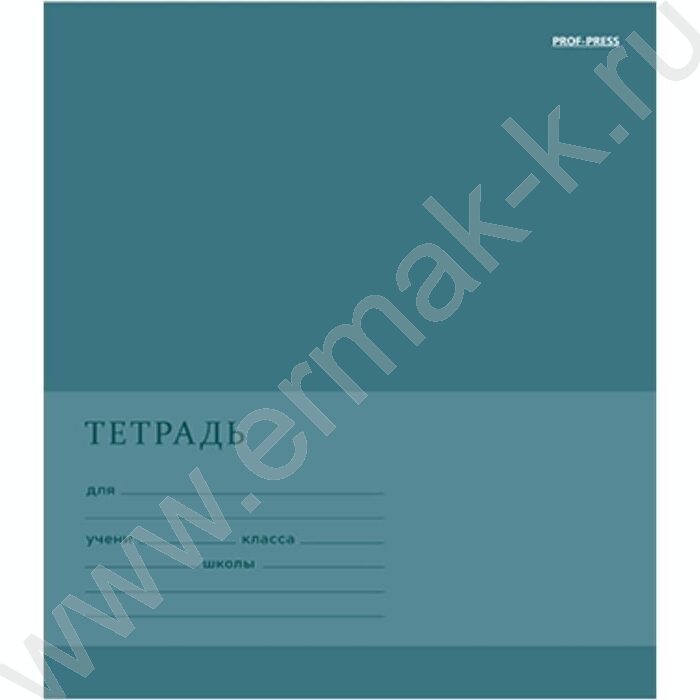 Тетрадь  12л клетка "Однотонный дизайн-2" 5видов | Фото 4