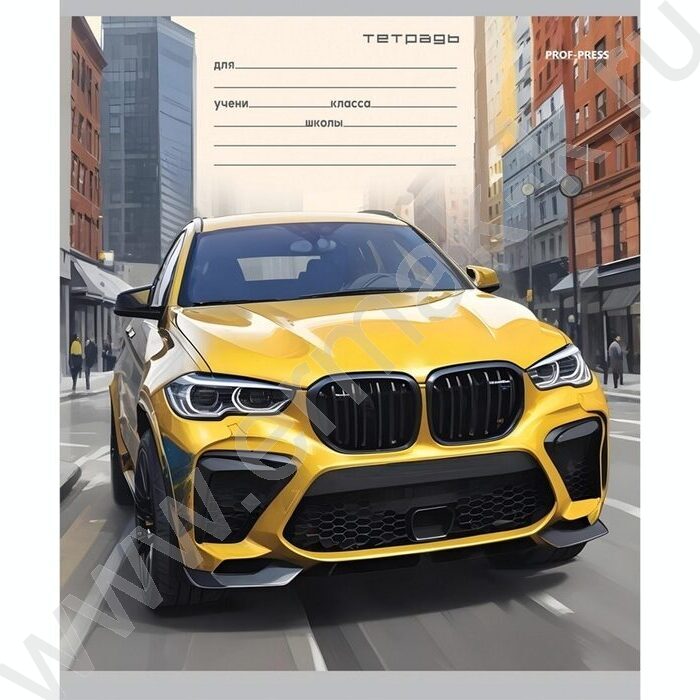 Тетрадь  12л линейка косая дополнительная "Разные автомобили-11" 5видов | Фото 2