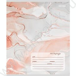 Тетрадь  18л клетка "Мраморный дизайн" 5видов NEW | Фото 5