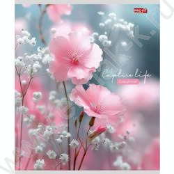 Тетрадь  48л клетка "Нежные цветочки-11" ассорти NEW | Фото 3