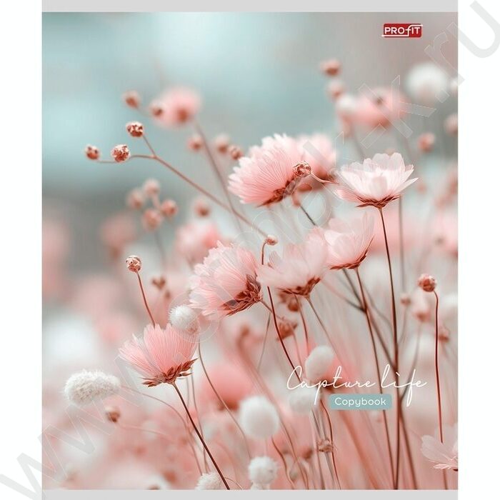 Тетрадь  48л клетка "Нежные цветочки-11" ассорти | Фото 6