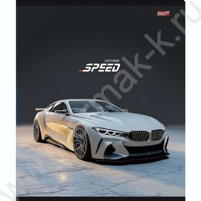 Тетрадь  48л клетка "Разные автомобили-15" ассорти | Фото 2