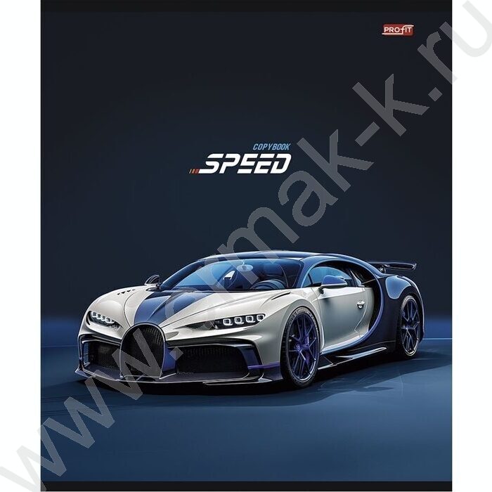 Тетрадь  48л клетка "Разные автомобили-15" ассорти | Фото 3