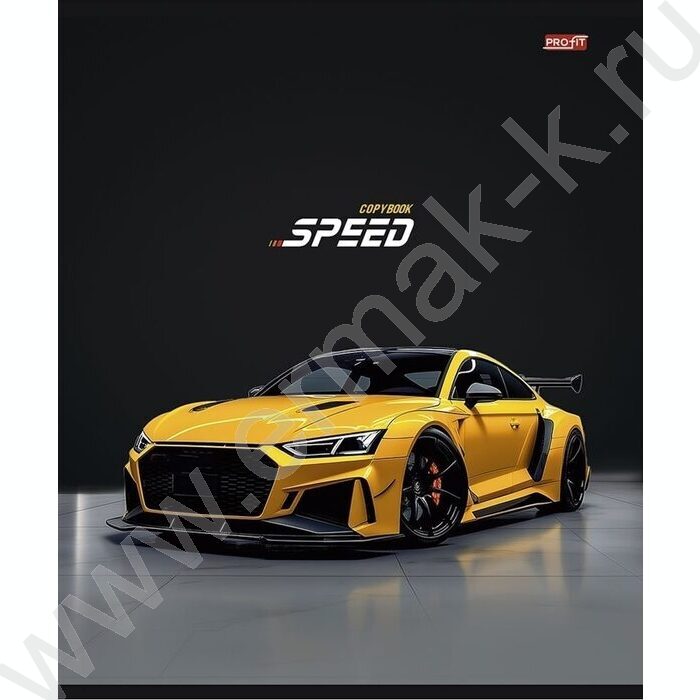 Тетрадь  48л клетка "Разные автомобили-15" ассорти | Фото 4