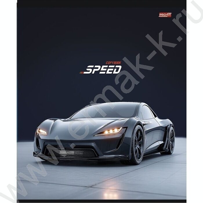 Тетрадь  48л клетка "Разные автомобили-15" ассорти | Фото 5