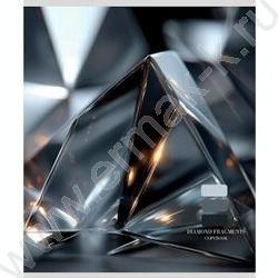 Тетрадь  48л клетка "Сияние бриллиантов" ассорти NEW | Фото 2