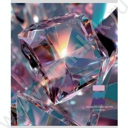 Тетрадь  48л клетка "Сияние бриллиантов" ассорти NEW | Фото 3