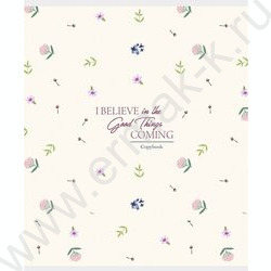 Тетрадь  48л клетка "Цветочный паттерн-16" ассорти NEW | Фото 2