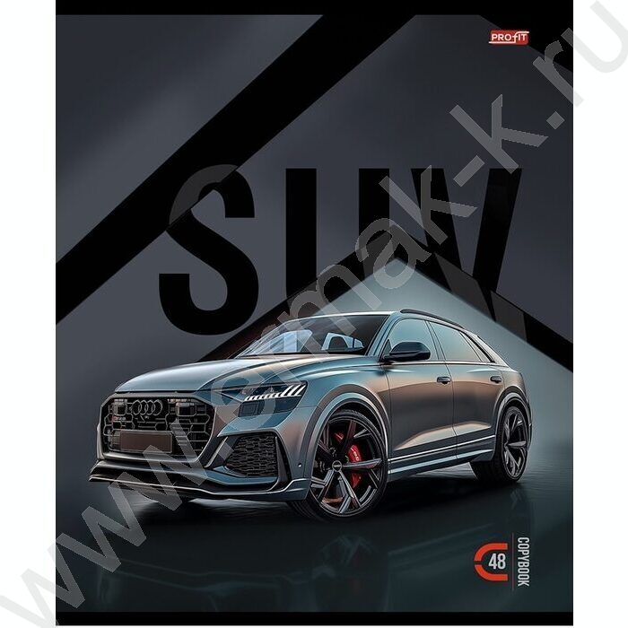 Тетрадь  48л клетка "Блестящие авто" ассорти | Фото 4