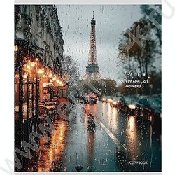 Тетрадь  48л клетка "Дождь в городе" ассорти NEW | Фото 3