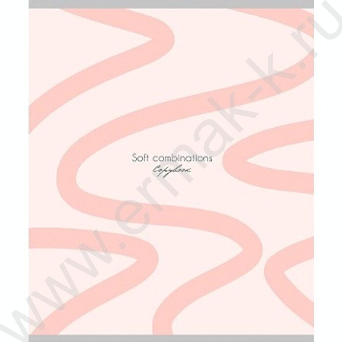 Тетрадь  48л клетка "Извилистые узоры" ассорти | Фото 3