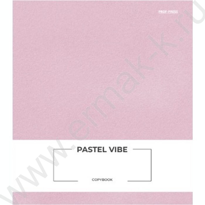 Тетрадь  48л клетка "Pastel vibe" ассорти | Фото 3