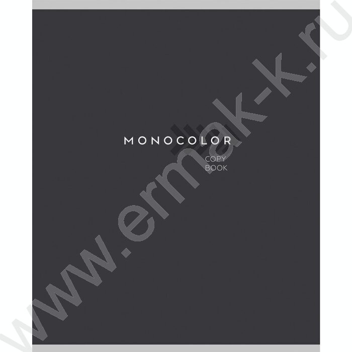 Тетрадь  48л клетка "Однотонная классика" ассорти | Фото 2