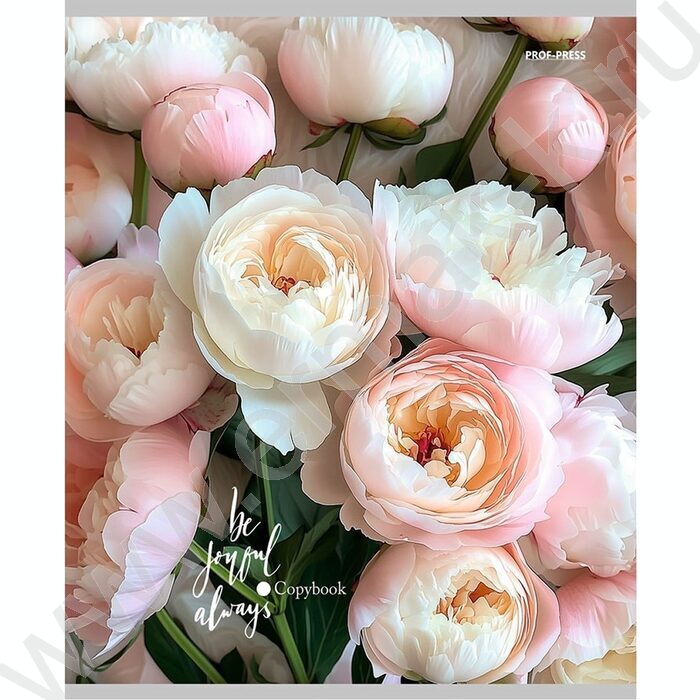 Тетрадь  48л линейка "Нежные цветы-21" ассорти | Фото 6