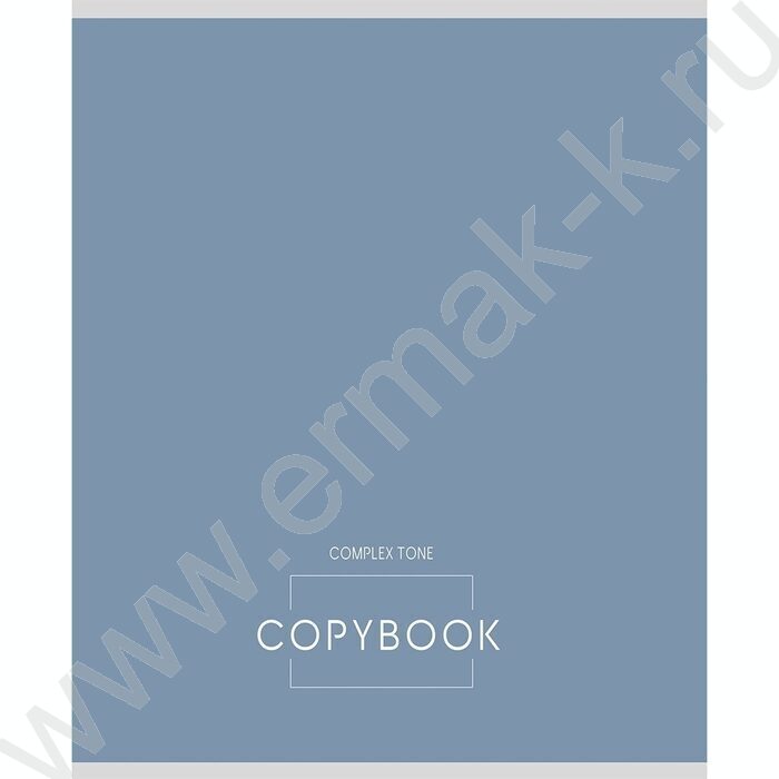 Тетрадь  48л клетка "Complex tone" /холст/ ассорти | Фото 3