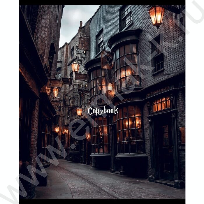 Тетрадь  48л клетка "Фрагменты волшебного мира" /софт-тач/ ассорти | Фото 3