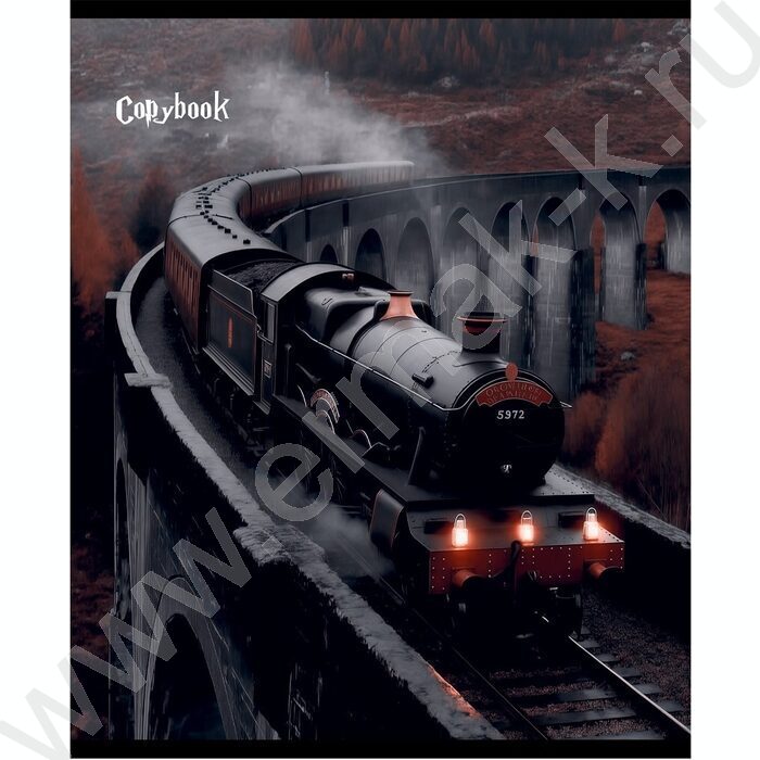 Тетрадь  48л клетка "Фрагменты волшебного мира" /софт-тач/ ассорти | Фото 4