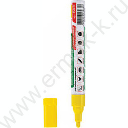 Маркер-краска /желтый/ 4мм круг /без ксилола "PROFESSIONAL" NEW | Фото 2